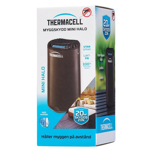 THERMACELL HALO MINI MYGGMEDEL GRAFIT - 102055