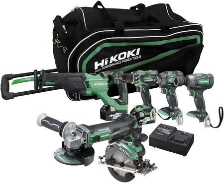 HIKOKI MASKINPAKET 6ST - HI68000607