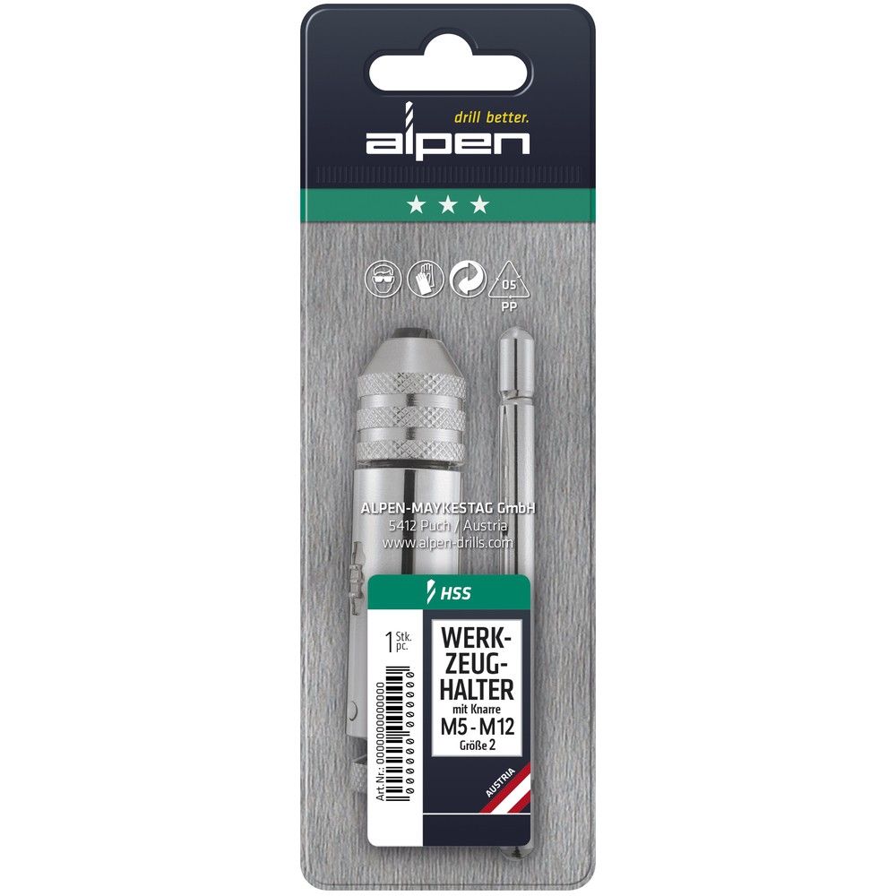 ALPEN SVÄNGJÄRN M5-M12 SPÄRR  - AL71300021