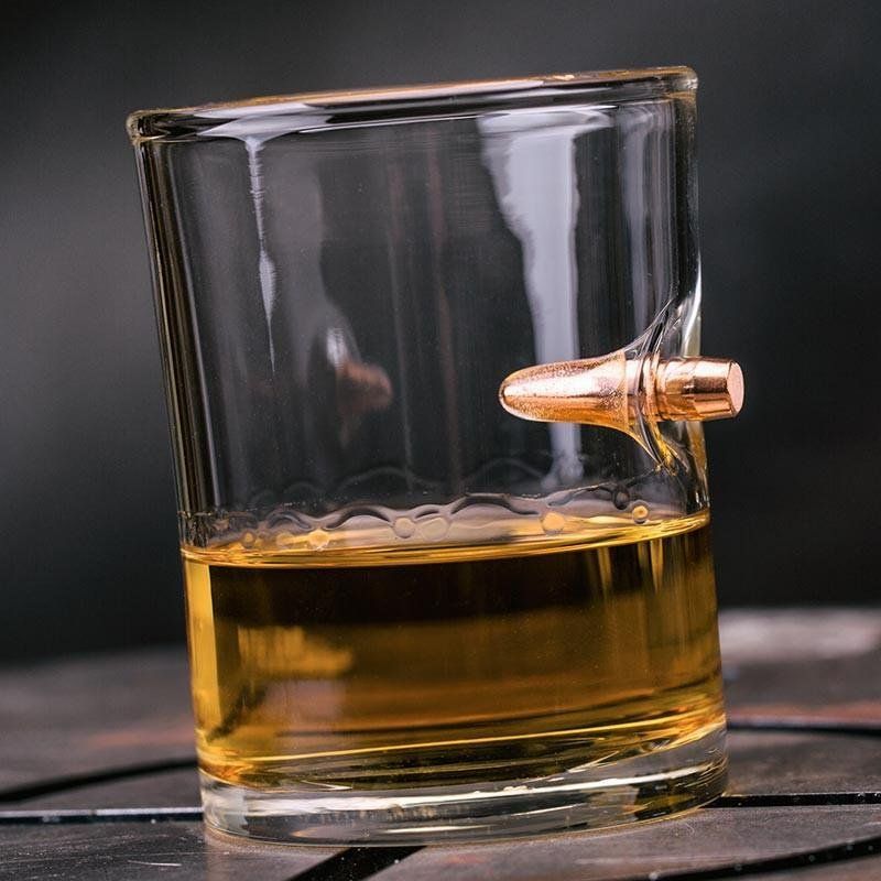 LUCKY SHOT WHISKYGLAS 308  - LS-LSBWG-308