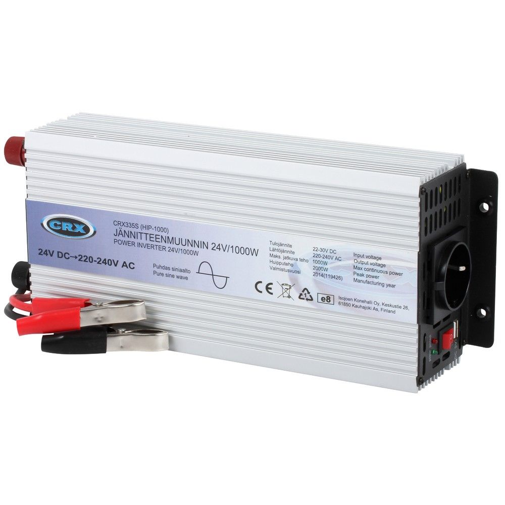 VÄXELRIKTARE/INVERTER 24V/230V 1000W REN SINUS - CRX335S