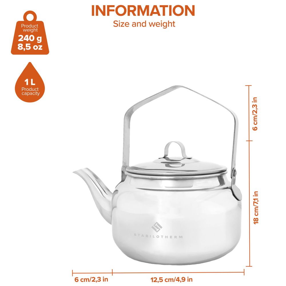 Kaffepanna 1L - 8110011