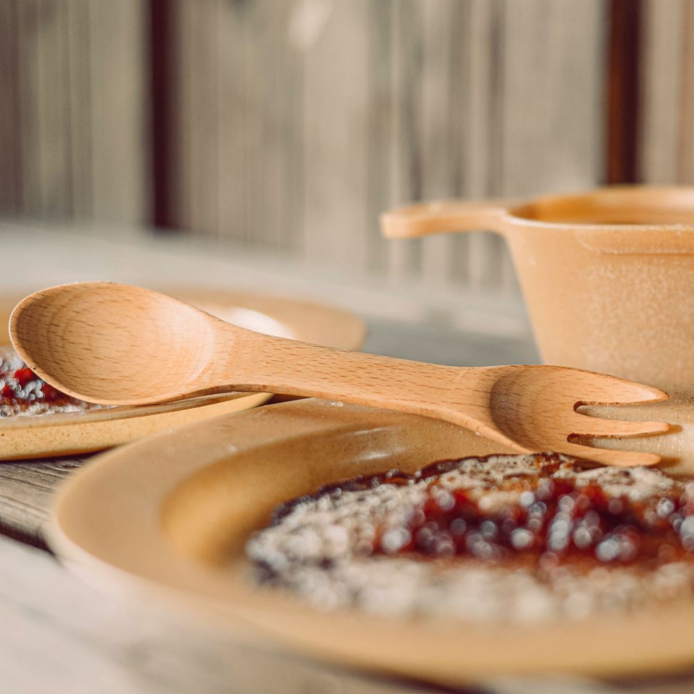 TRÄSPORK GAFFEL-KNIV - 11056-01