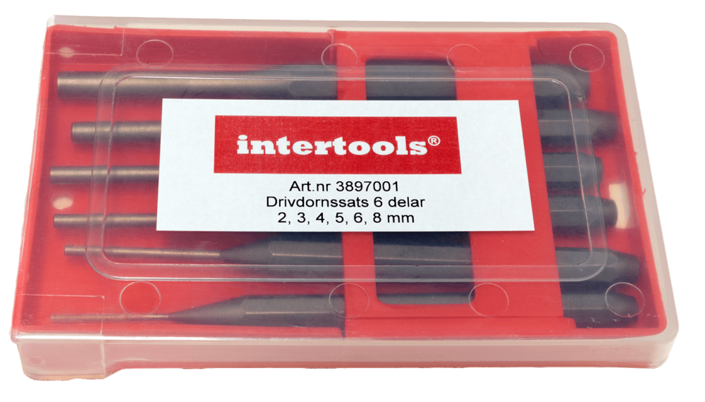 DRIVDORNSATS INTERTOOLS 6ST - 3897001