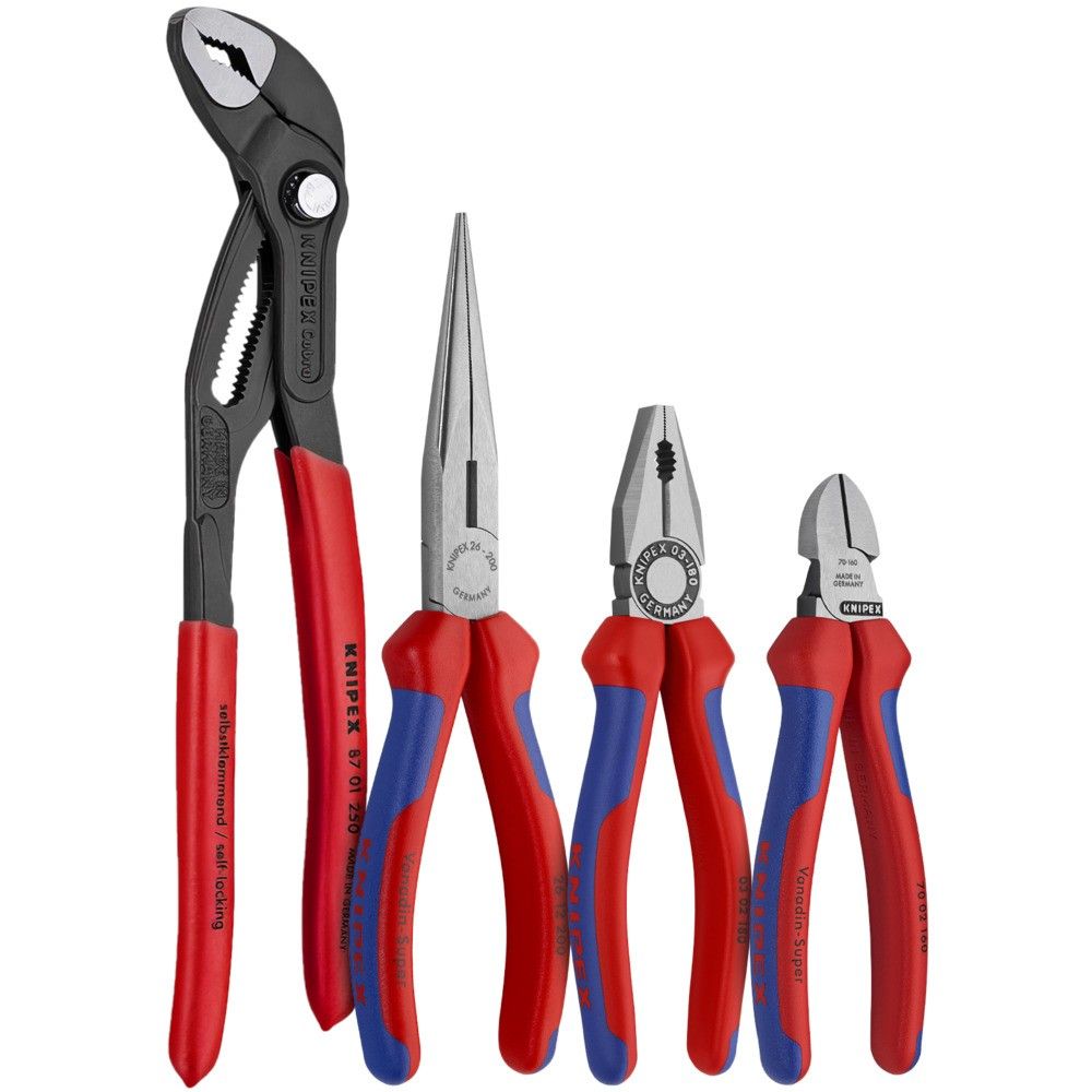 KNIPEX TÅNGSETT 4ST TÄNGER - KNIPEX4