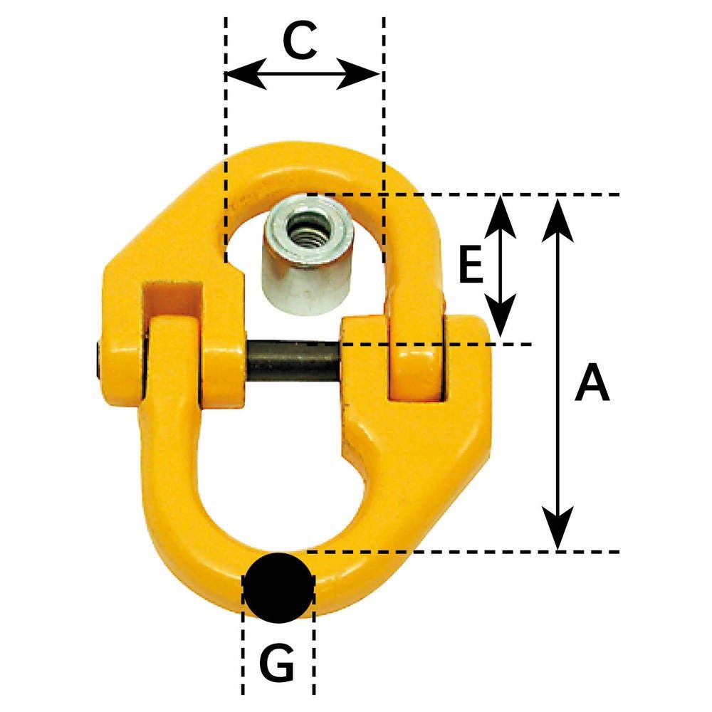 ANSLUTNING RING 16-8 8T - LL168