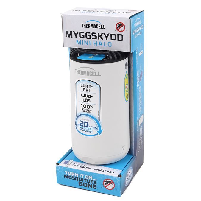 THERMACELL HALO MYGGMEDEL MINI VIT - 102050