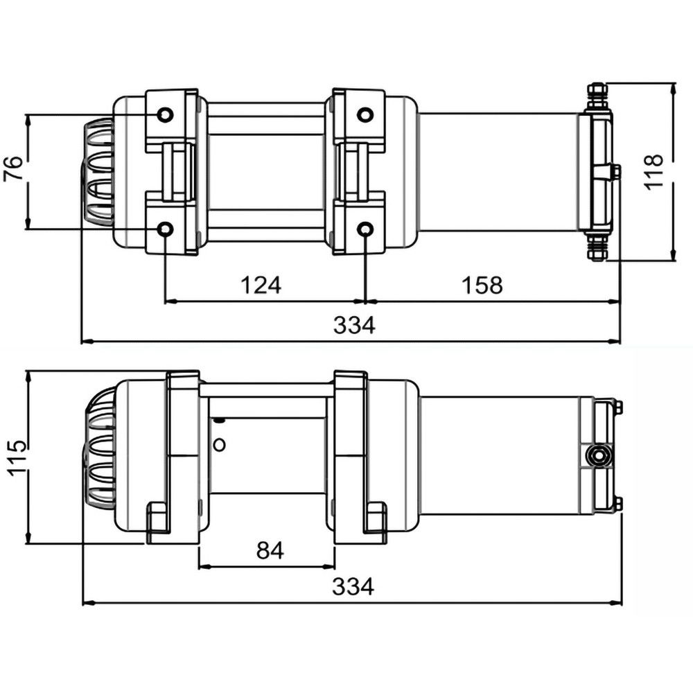 STRONG VINSCH M2500 1136KG - ATW2502