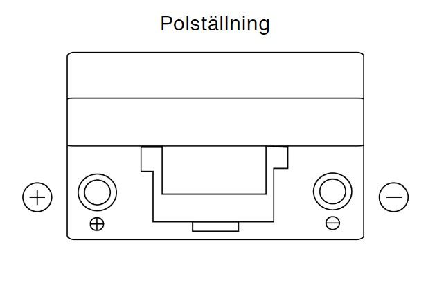 Tudor Startbatteri Polställning