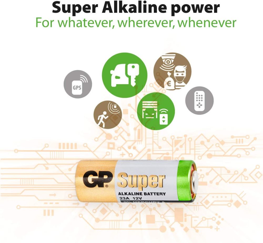 12V 23A SUPER ALKALINE Batteri