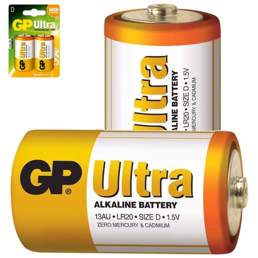 GP ULTRA ALKALINE LR20 1.5V - 24310