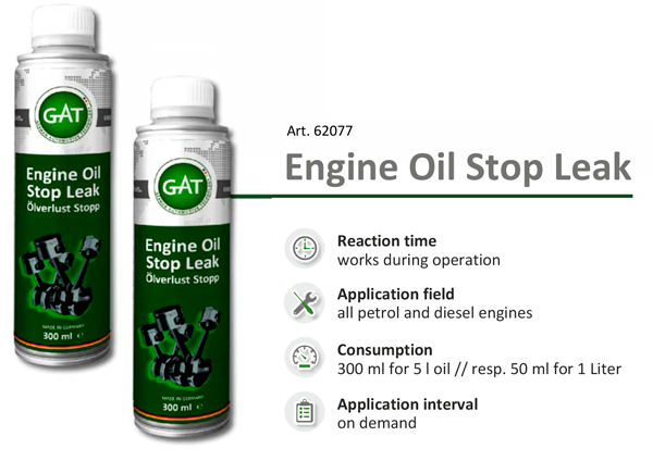 GAT ENGINE STOP LEAK 300ML - 62077