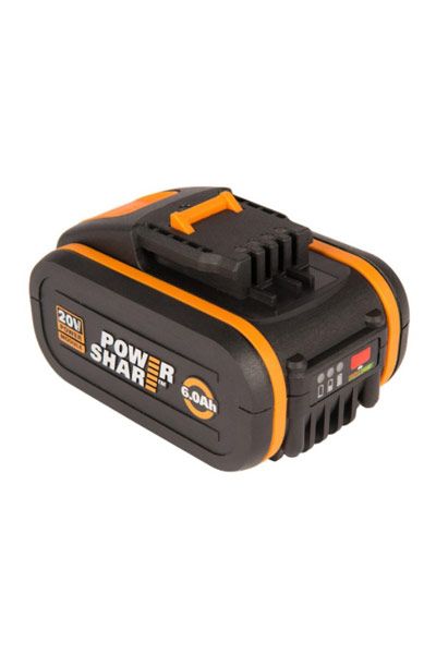 WORX BATTERI 20V 6.0AH - WX082