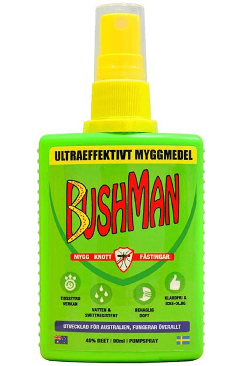 BUSHMAN MYGGMEDEL SPRAY 90ML - BSWE0090P