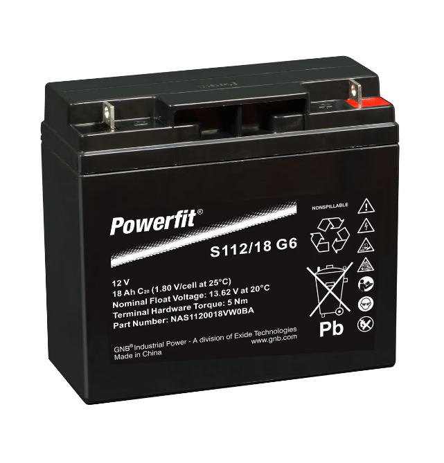 Exide Powerfit Batteri S112/18 G6 - 26112018