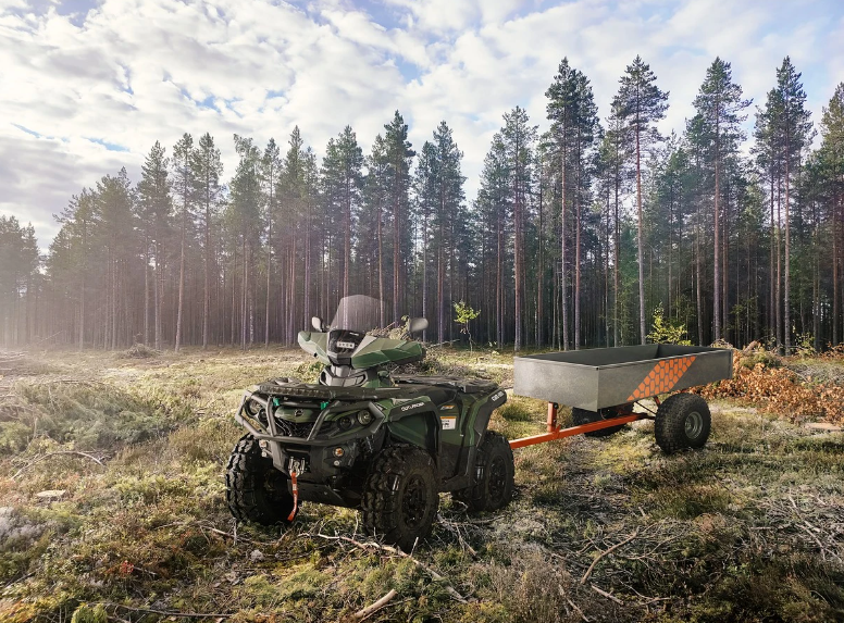 TARMO ATV SLÄPVAGN MED TIPP - ATV22
