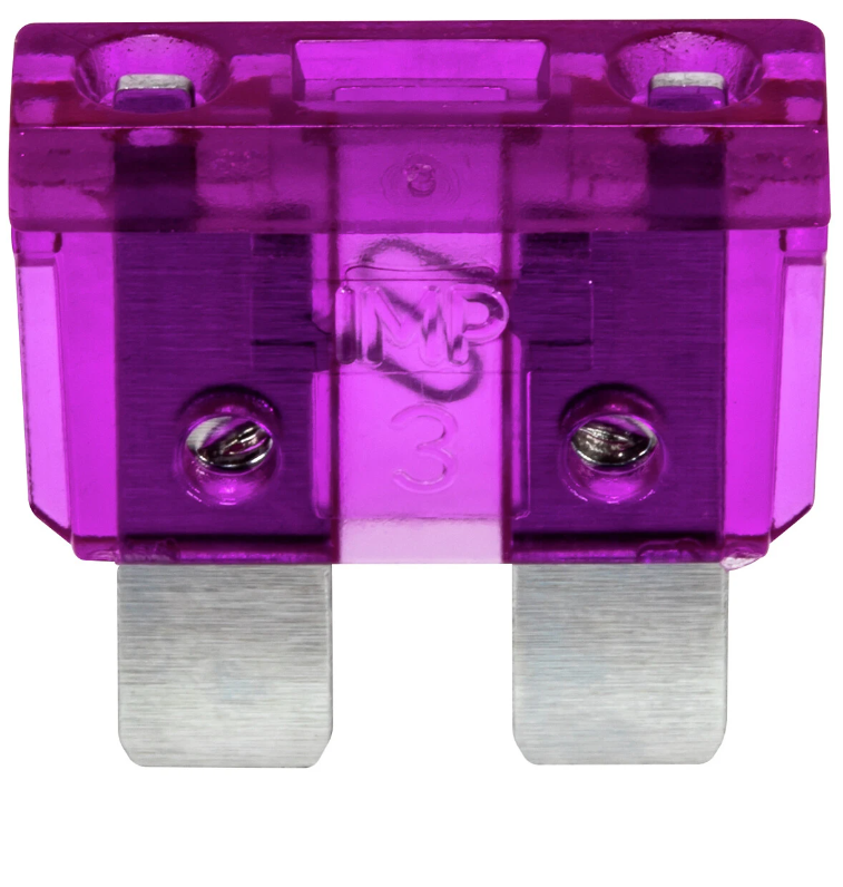FLATSÄKRING ATO 3A VIOLETT - A001364