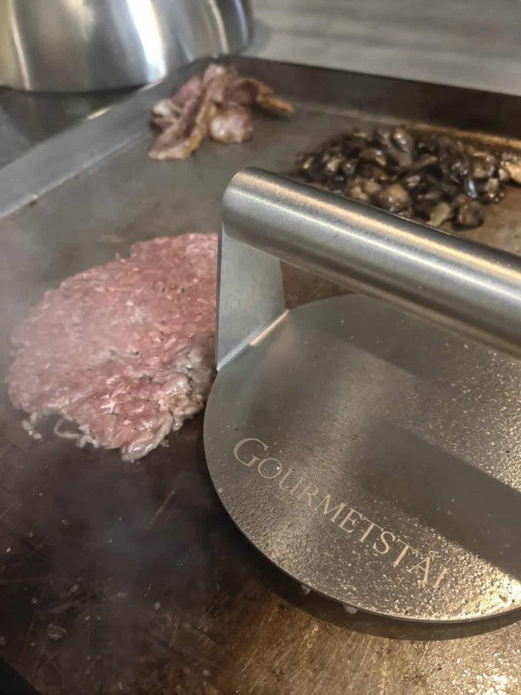 HAMBURGERSMASHER RUND STÅL - 2061