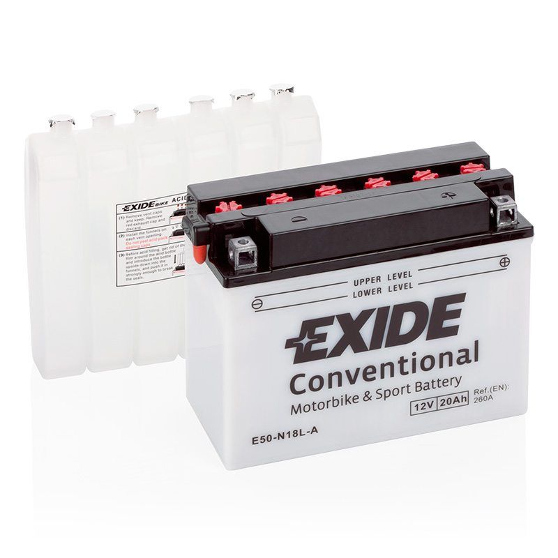 EXIDE MC E50-N18L-A BATTERI - E50-N18L-A
