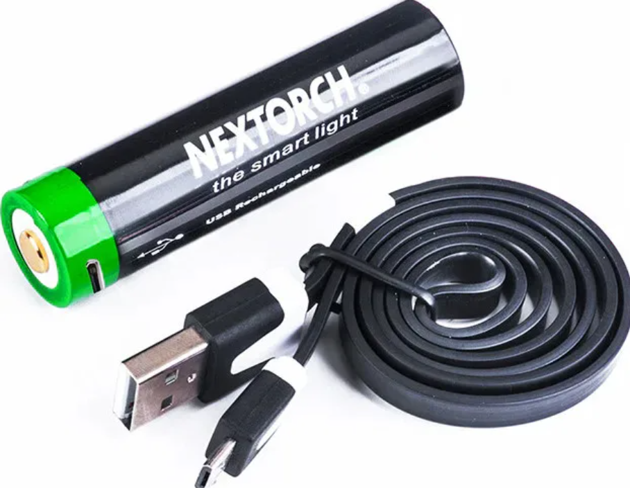 BATTERI 18650 MED LADDPORT - NEX-DC0084