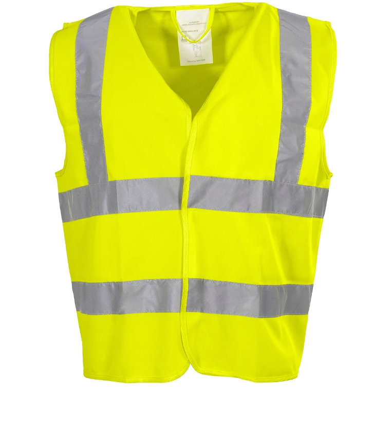 VARSELVÄST BASIC KL. 1GUL M-L - PAT535K-M/L