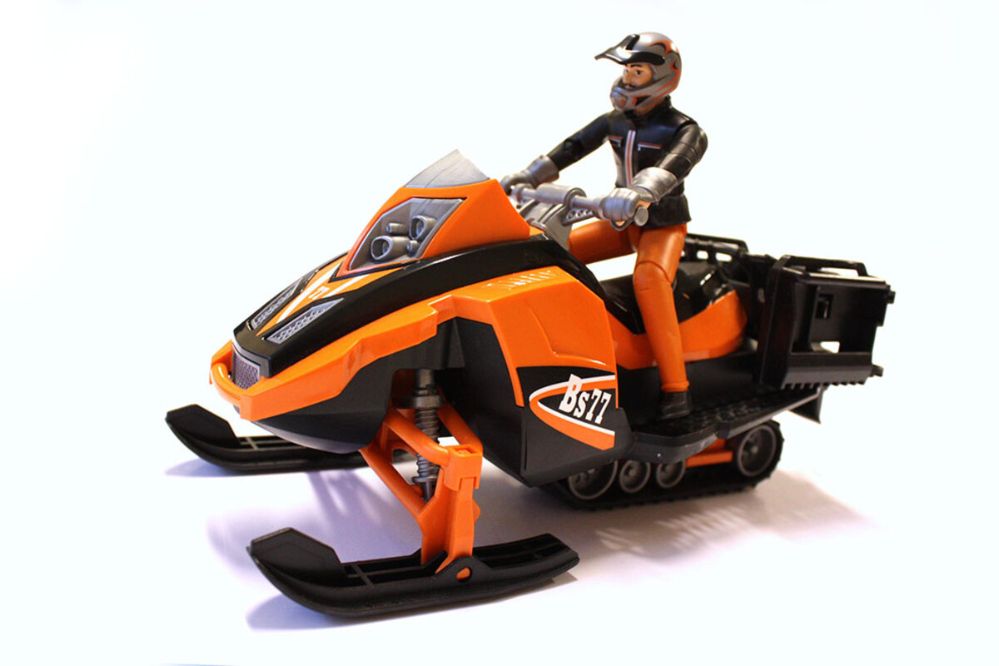 BRUDER SNÖSKOTER MED FÖRARE - BR63101
