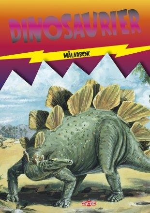 DINOSAURIER MÅLARBOK TACTIC - 52562