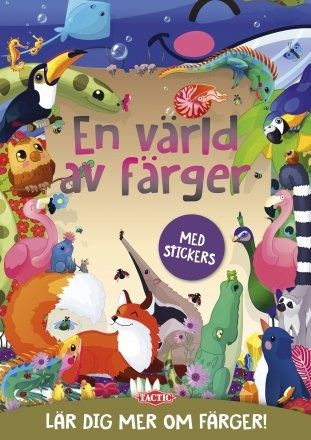 PYSSELBOK EN VÄRLD AV FÄRGER - 55276