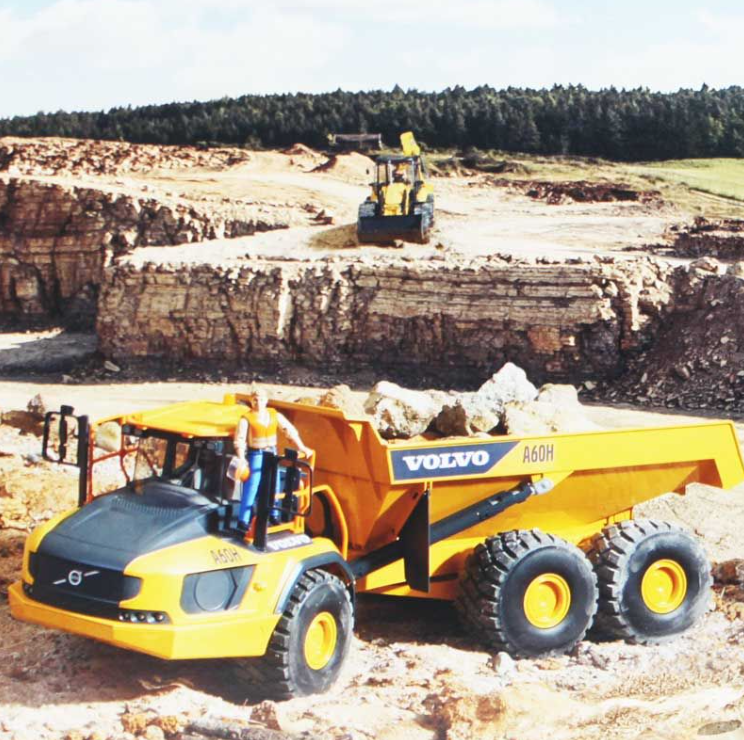 BRUDER VOLVO DUMPER A60H - BR2455