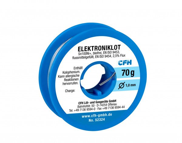 CFH ELECTRONIC SOLDER EL 324 LEAD - 52324