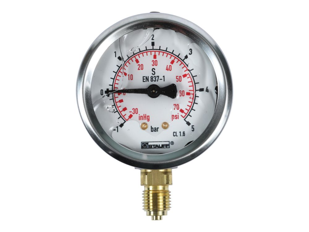 Manometer nedåtanslutning G1/4'' -1-5 Bar - SPG063M1-5SB