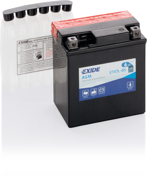 Exide AGM MC ETX7L-BS - ETX7L-BS
