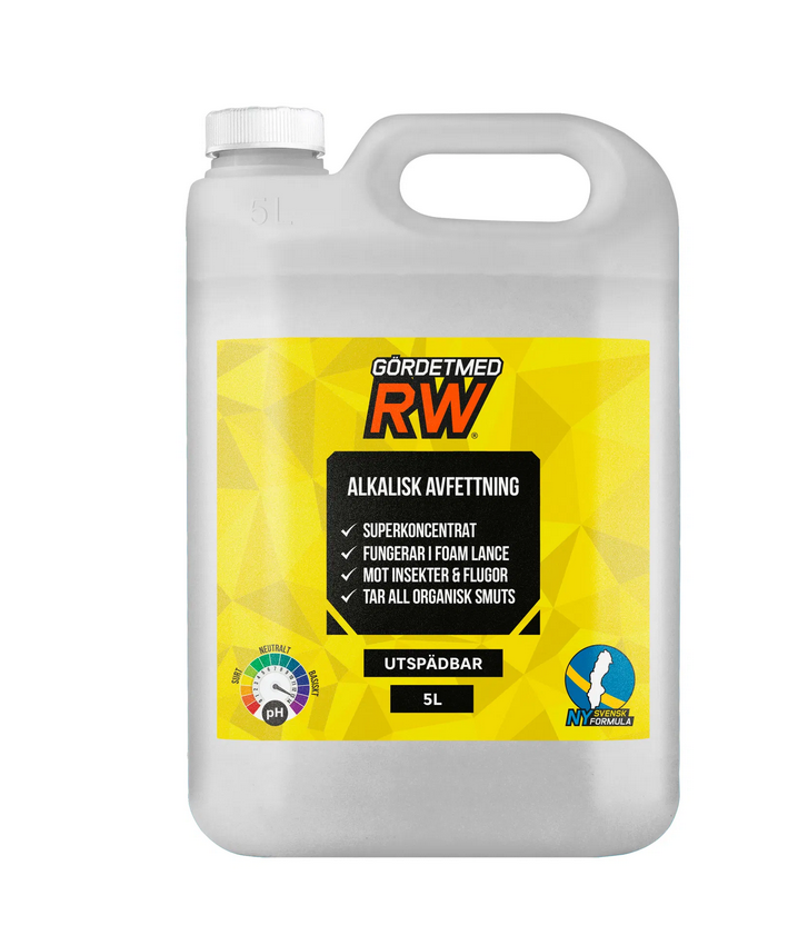 RW Alkalisk Avfettning Superkoncentrat 5L - RW121