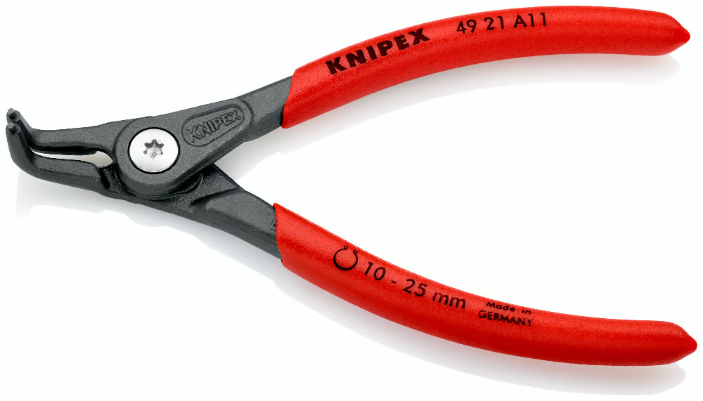 Knipex utvändig låsringstång vinklad 10-25mm - 4921A11
