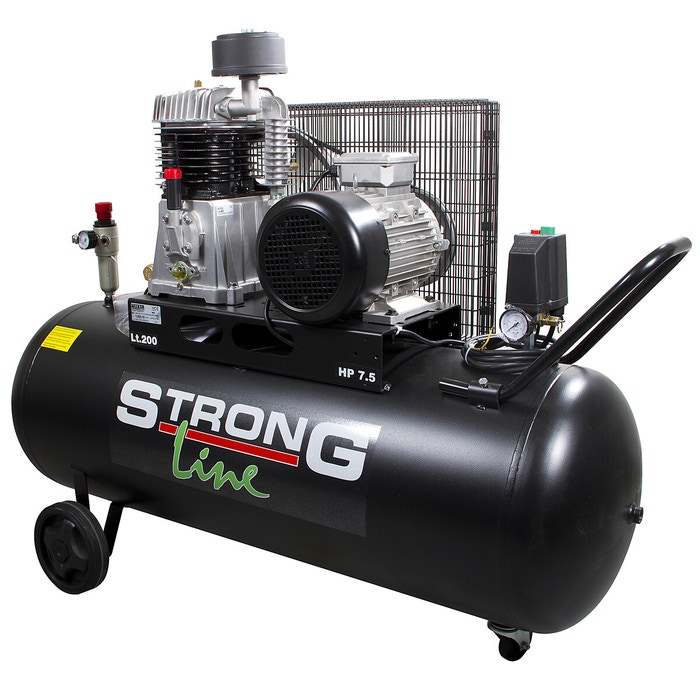 Kompressor 3-fas 7,5HP 925L/200L - XT200925