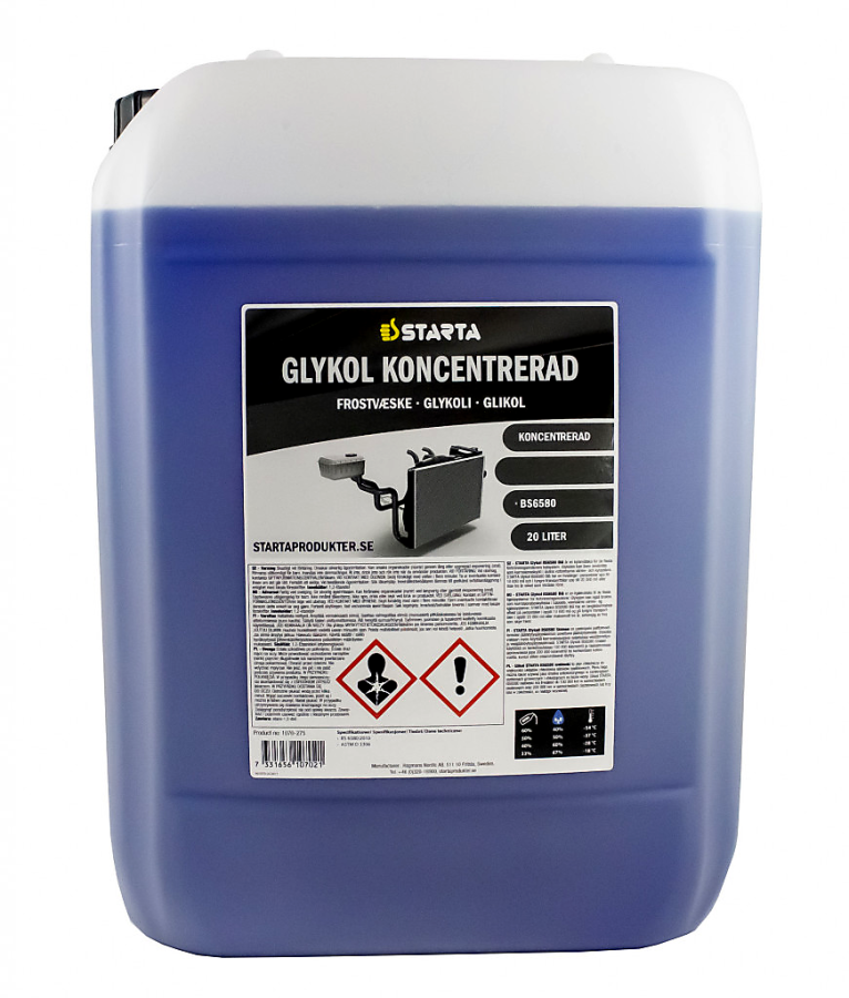 Starta Glykol BS6580, Blå 20L - 2070275