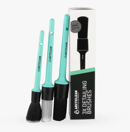 3 x  Detailing brushes penselset - AC-PS3X