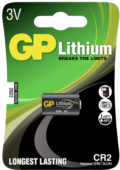  Fotobatteri CR2 Litium 3V - GPCR2
