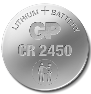 Knappcellsbatteri CR2450 Litium 3V  - Knappcellsbatteri CR2450 Litium 3V 