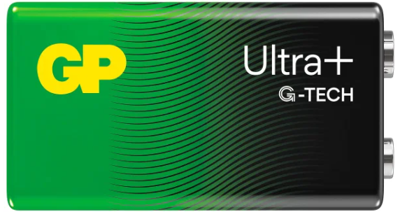 Batteri 6LF22 Ultra Plus Alkaline G-Tech 9V 1st - GPG6LF22UP