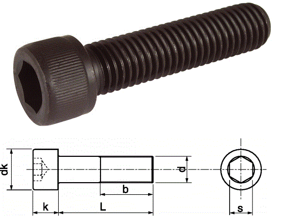 INSEXSKRUV M12X30 10.9 - A312030