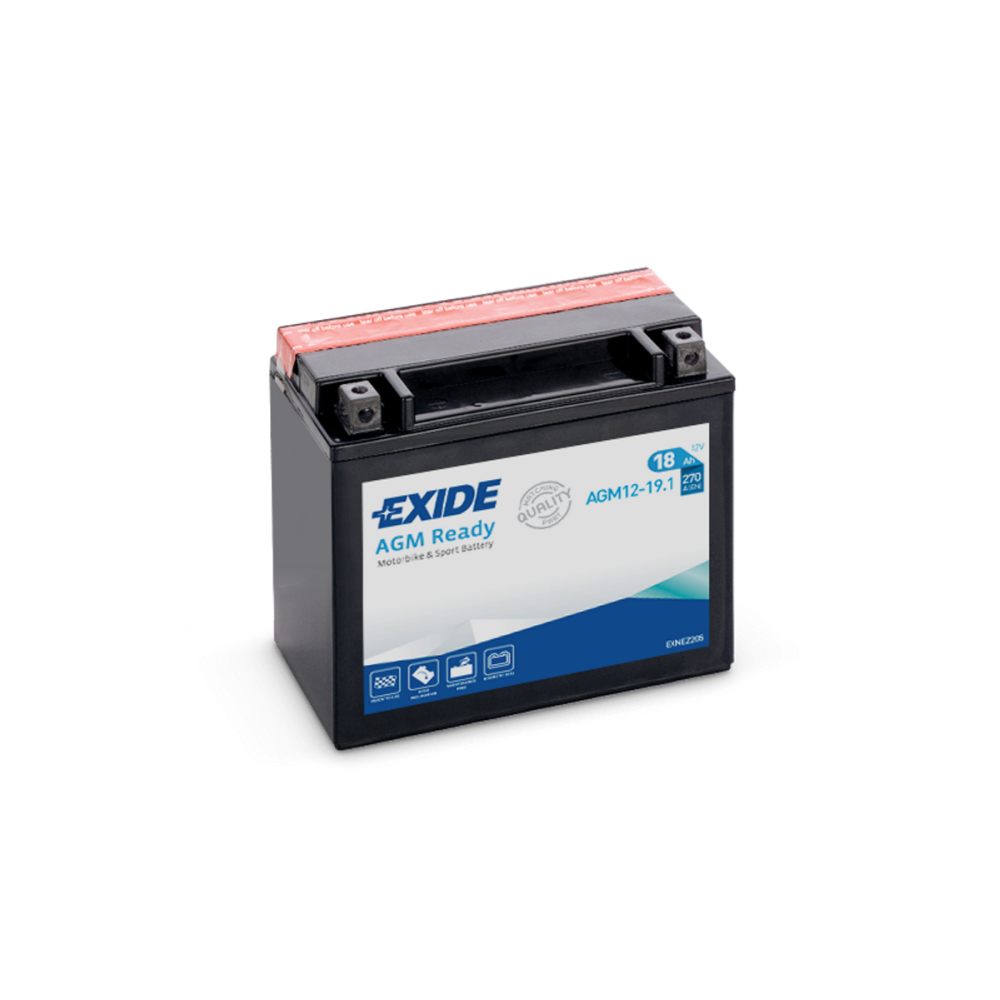 EXIDE MC AGM READY 12-19.1 18AH - 4930