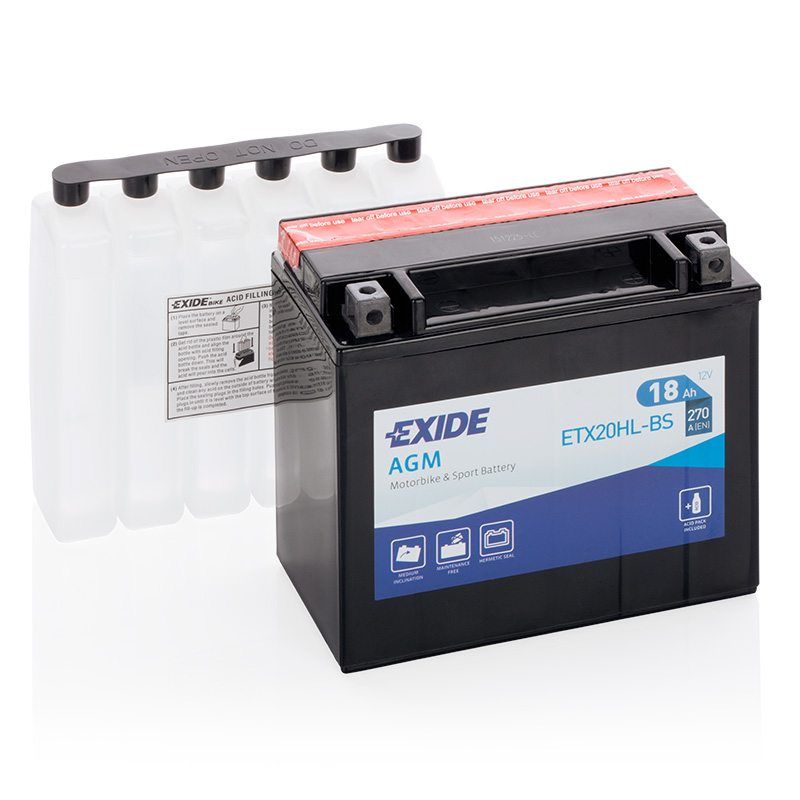 EXIDE MC BATTERI ETX20HL-BS 18Ah - 4599