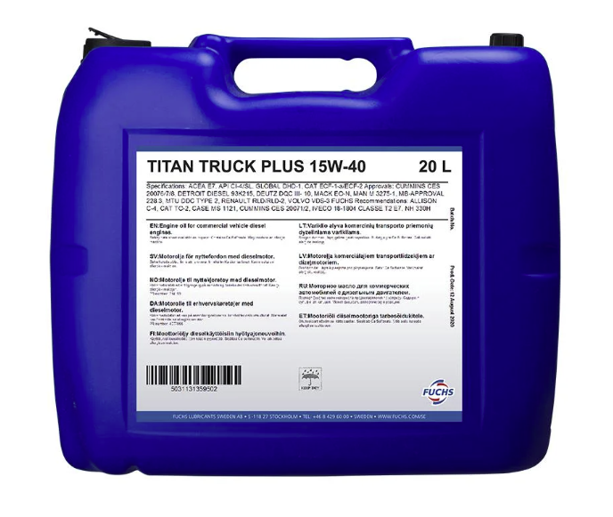 TITAN TRUCK PLUS 15W-40 20L - 601222641