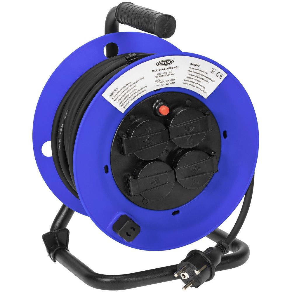 KABELVINDA 20M 4ST UTTAG - CRX1017A