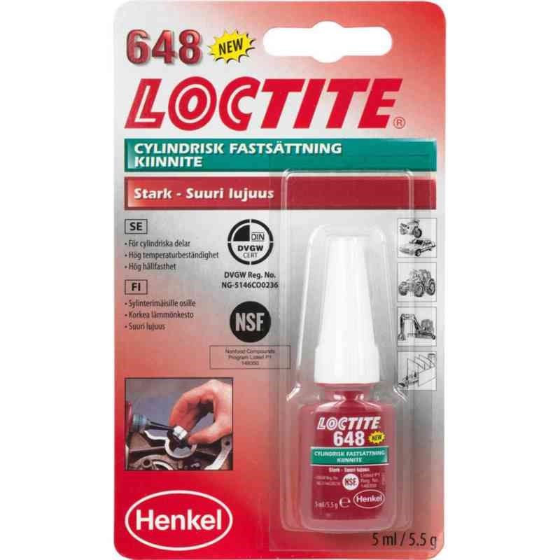 LOCTITE 648 5ML FASTSÄTTNING - TÄ0620