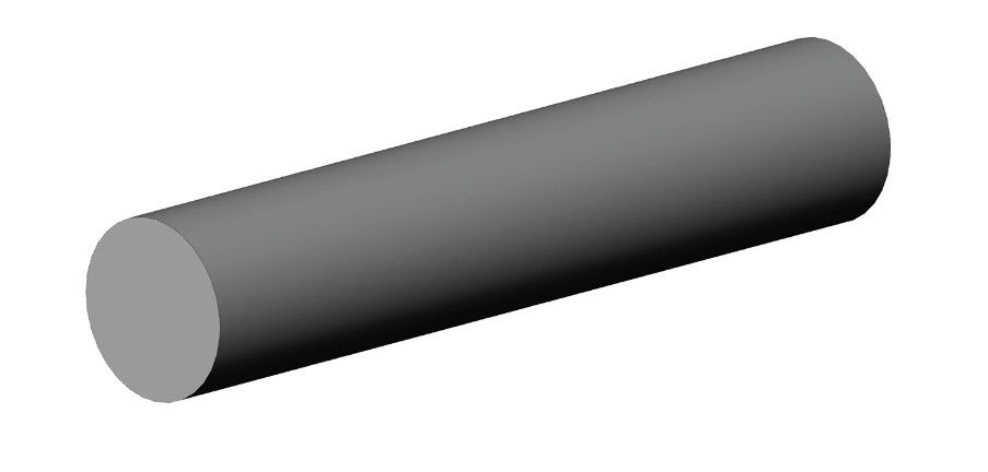 TIBNOR RUNDSTÅL 20X2000MM - TE201