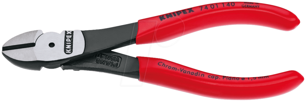 Knipex kraftsidavbitare 7401140 140mm - 7401140